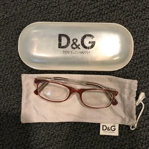 Dolce & Gabbana Brown and Clear Eyeglasses 🤓